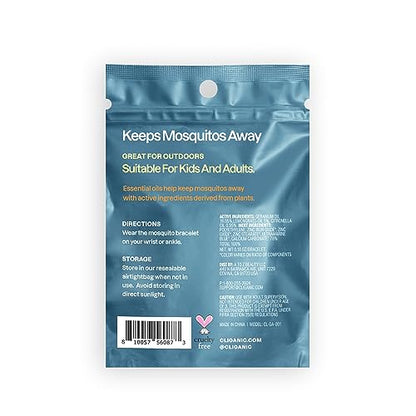 Cliganic 10 Pack Mosquito Repellent Bracelets