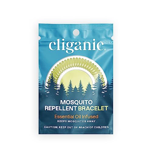 Cliganic 10 Pack Mosquito Repellent Bracelets