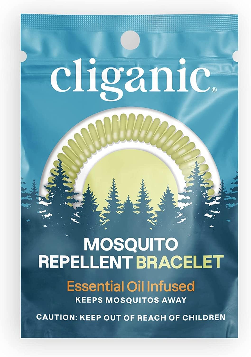 Cliganic 10 Pack Mosquito Repellent Bracelets